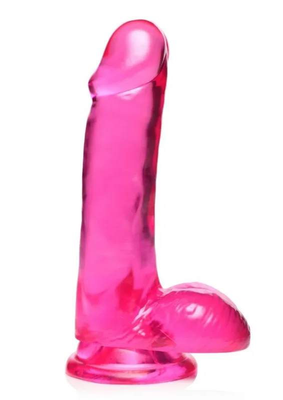 Lollipop Slim Stick Dildo with Balls