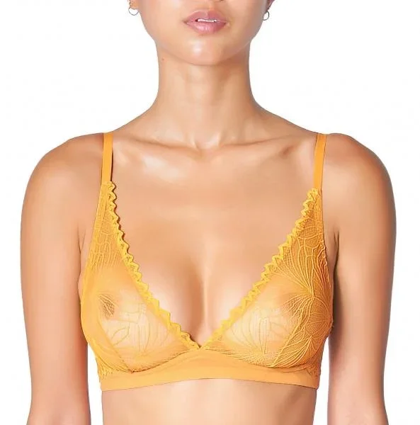 Love Hangover Wireless Bralette – Mustard –