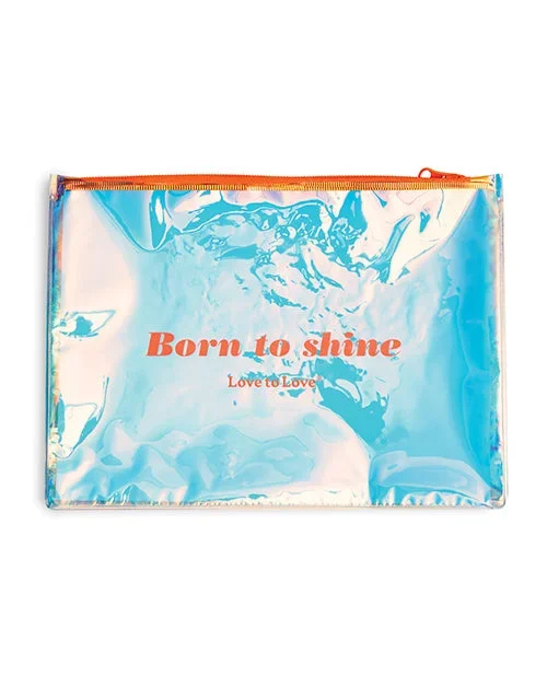 Love to Love Born to Shine Pouch – Vivid Orange