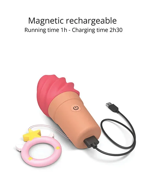 Love to Love Cand’ice Ice Cream Cone Stimulator – Raspberry Jolly