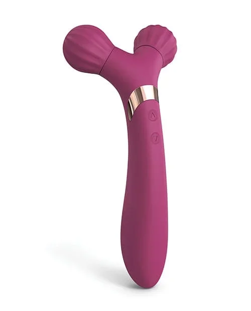 Love To Love Fireball Forked Vibrator – Plum Star