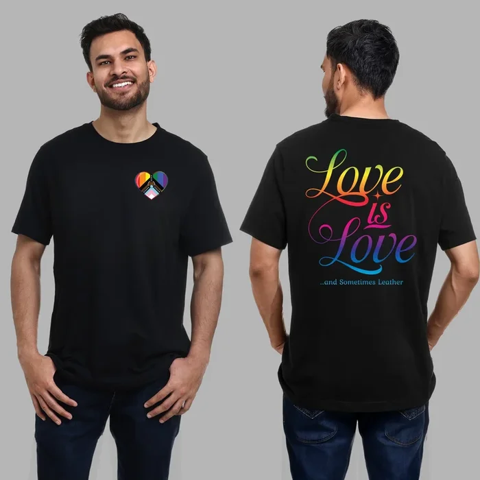 LOVEISLOVE002xBDSM PRIDE-TSHIRT(B)