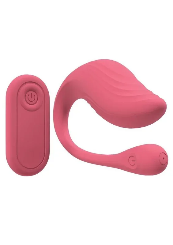 Loveline Velvet G-Spot 10 Function Silicone Rechargeable Vibrator with Remote Control