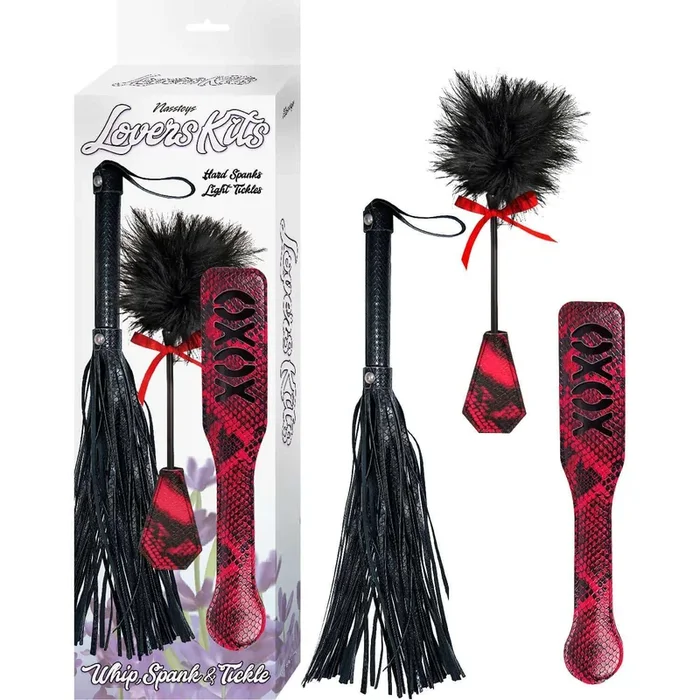 Lover’s Kits Whip, Tickle and Paddle: The Ultimate Sensation Exploration Set