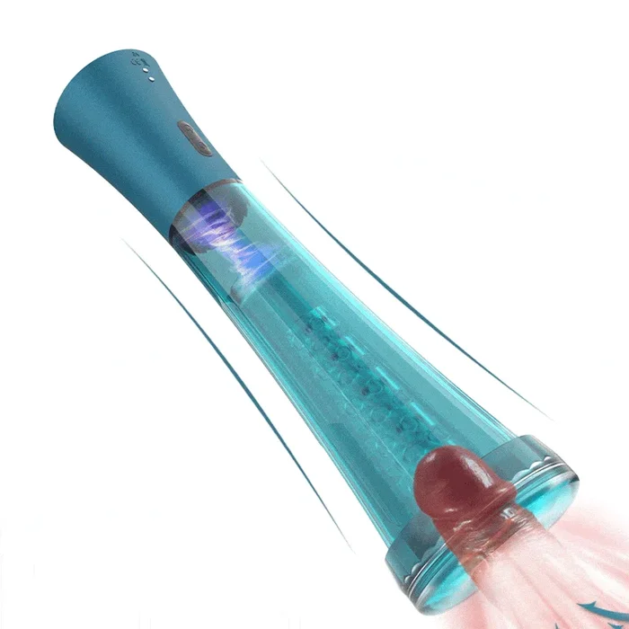 Lovesvibe Fully Automatic Masturbator Male Penis Trainer Sucking Clamp Penis Pump