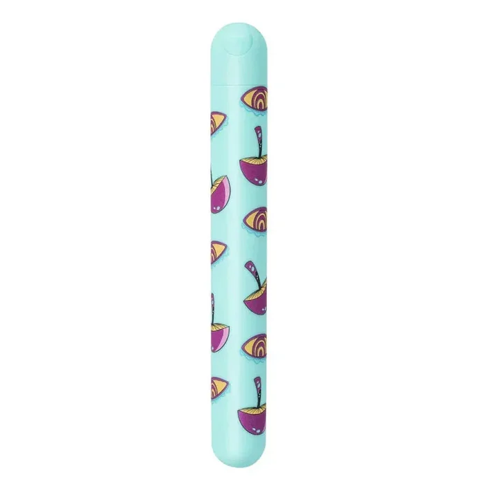 Lucy Mushroom Pattern Rechargeable X-Long Bullet – Blue
