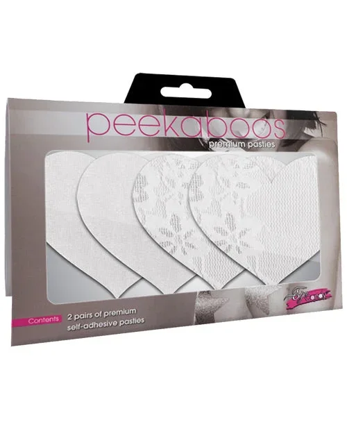 Luminous Hearts – White Pack of 2