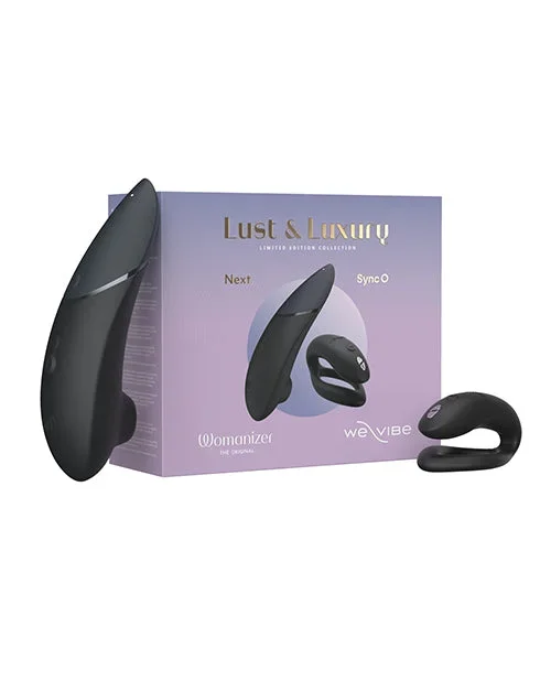 Lust & Luxury Collection Box with Womanizer Next & We-Vibe Sync O – Black