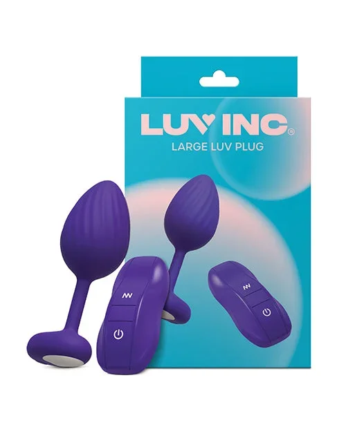 Luv Inc. Luv Plug – Large Purple