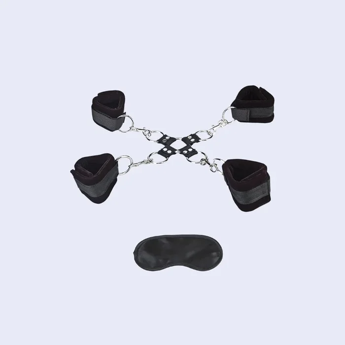 LUX FETISH 5Pc Hogtie Restraint Set
