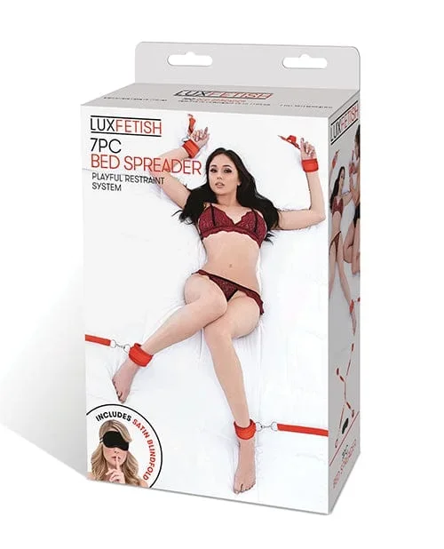 Lux Fetish 7 Pc Bed Spreader – Red