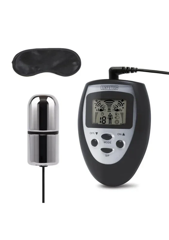 Lux Fetish Electro Sex Shock Bullet with Remote