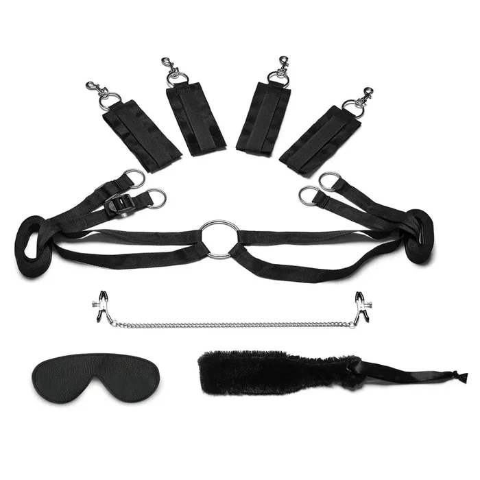 Lux Fetish Fuzzy Lovers 4 Piece Bedspreaders Set