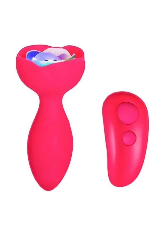 M’lady Light Up Rotating Silicone Rechargeable Anal Plug