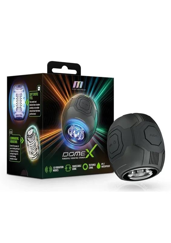 M for Men Dome X Rechargeable Vibrating Masturbator