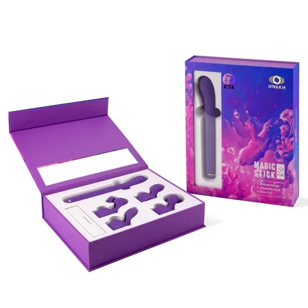 Magic Stick Multi Functioning Vibrator Purple