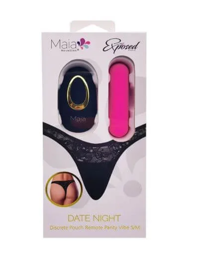 Maia Date Night Remote Pink Panty Vibe S M