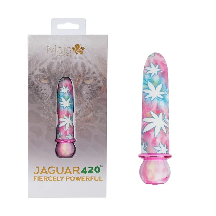 Maia JAGUAR 420 Tie Die – 420 Tie Die 10.1 cm USB Rechargeable Bullet