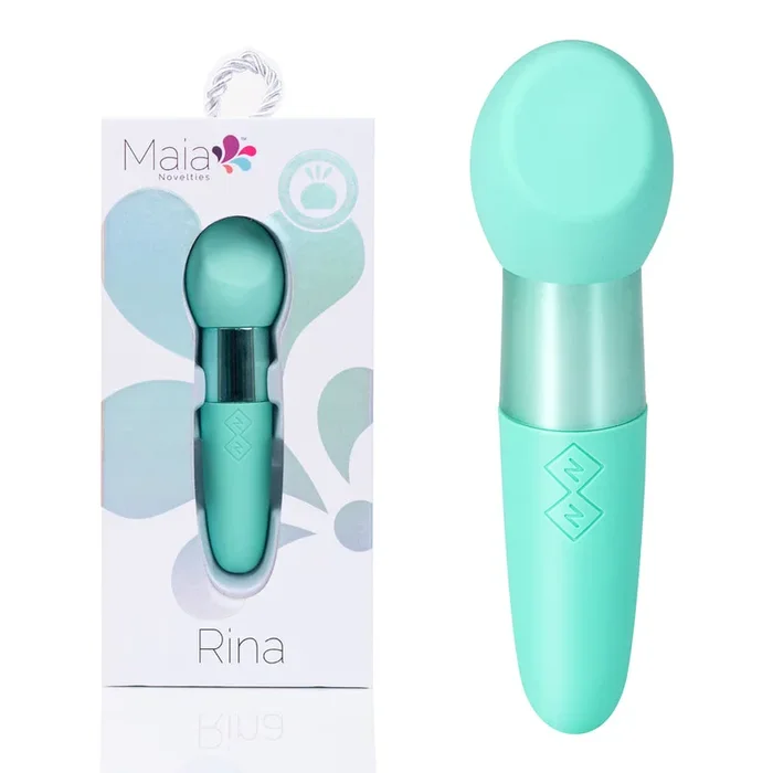 Maia RINA – Teal – Teal 13.3 cm USB Rechargeable Vibrator