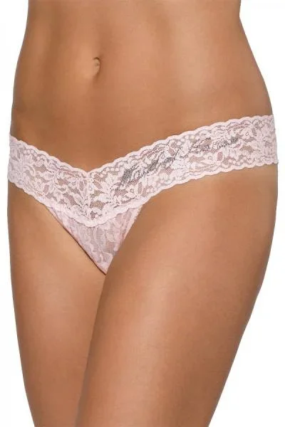 Maid of Honor Low Rise Thong – Bliss Pink – One Size