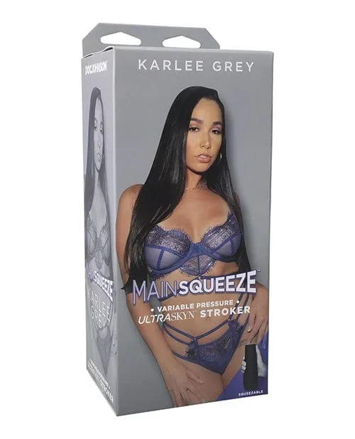 Main Squeeze Ultraskyn Pussy Stroker – Karlee Grey