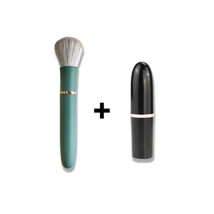 Makeup Set – Lipstick Vibrator + Brush Vibrator