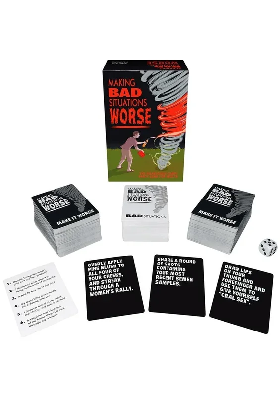 Making Bad Situations Worse Card Game Hilariously Party Game