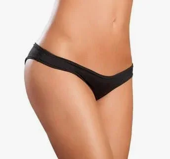 Mapale Flattering Mini Srunchy Panty – Medium/large – Black