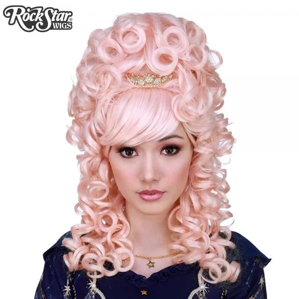 Marie Antionette Wig – Pink Blonde Mix