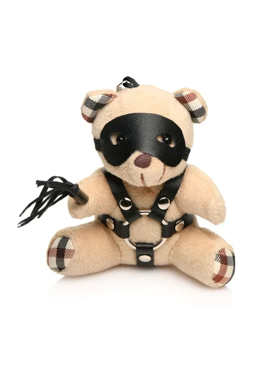 Master Series BDSM Teddy Bear Keychain by XR Brands