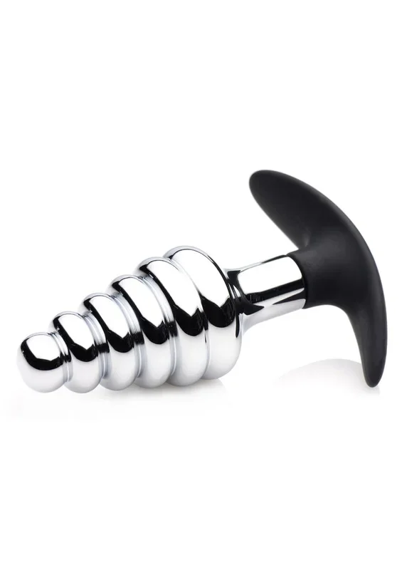 Master Series Dark Hive Metal and Silicone Anal Plug