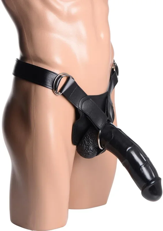 Master Series Infiltrator II Hollow Strap-On with Dildo