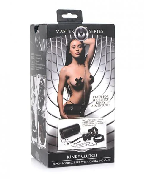 Master Series Kinky Clutch Bondage Set With Carrying Case