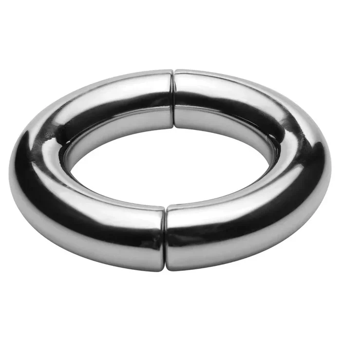 Master Series Mega Magnetize Stainless Steel Magnetic Cock Ring