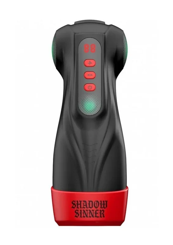 Masturs Raven Shadow Sinner Rechargeable Multi Function Masturbator