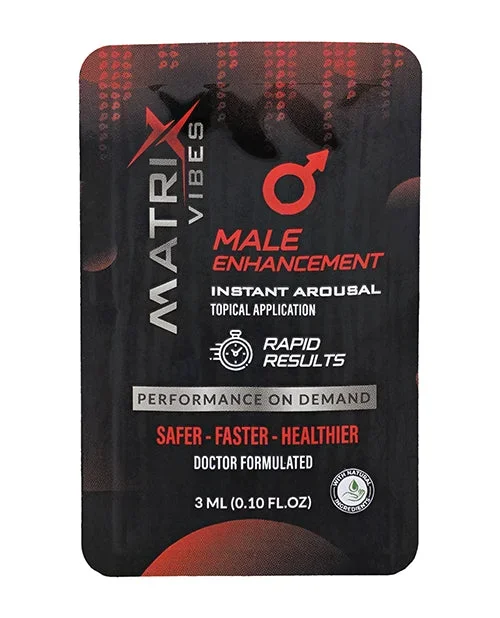 Matrix Vibes Male Enhancement Instant Arousal Serum 24 Pack 0.10 Oz