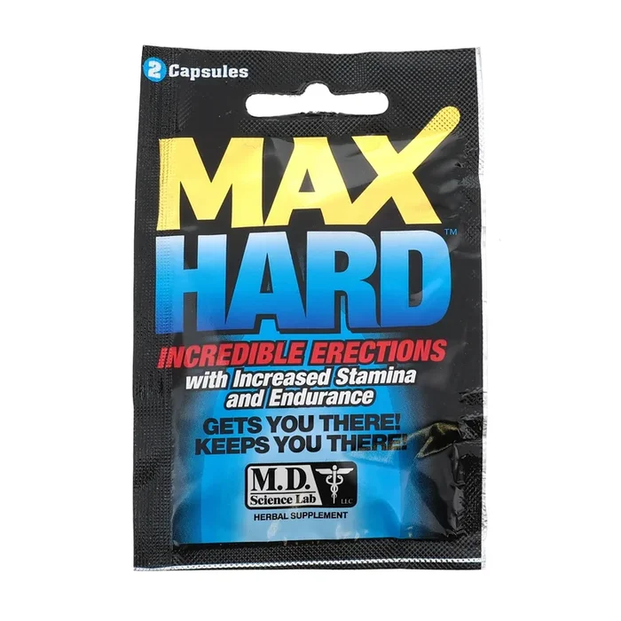MAX HARD PILL CAPSULE BLISTER