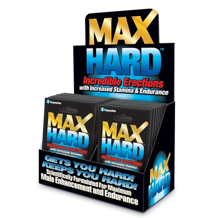 Max Hard XXX – 24 Packet Display