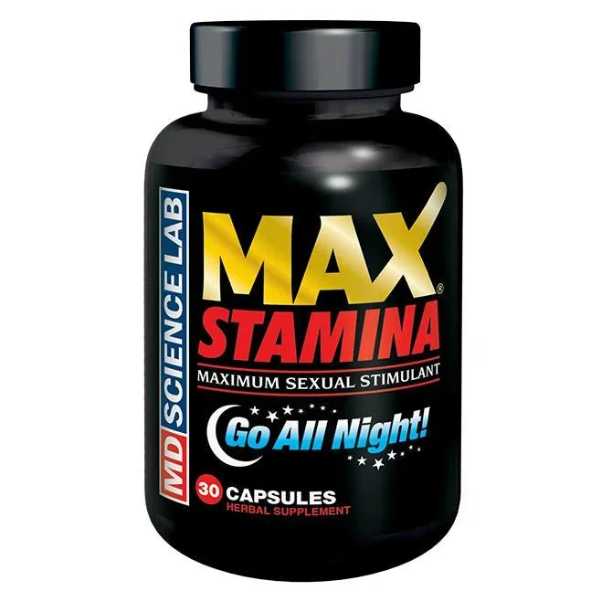 Max Stamina 30 Count Bottle