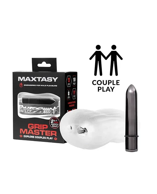 Maxtasy Grip Master Sleeve & Bullet – Clear