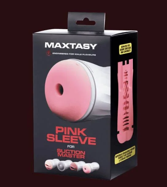 Maxtasy Suction Sleeve Standard Pink Replacement