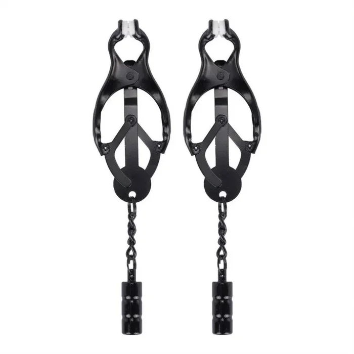 Me You Us Clover Nipple Clamps Black