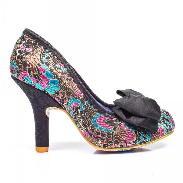 Mel E Bow High Heel – Black – Size