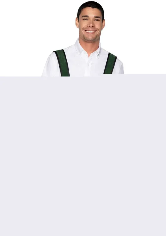 Mens Beerfest Lederhosen Oktoberfest Costume Green X-Large