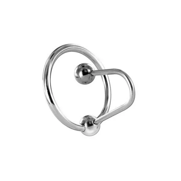 METAL HARD – ANILLA GLANDE CON PLUG