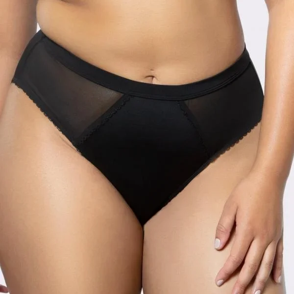 Micro Dressy French Cut Panty – Black –
