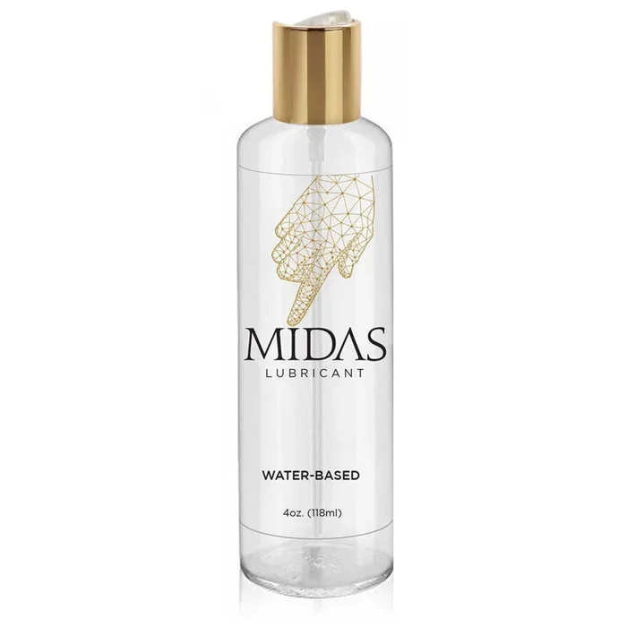 Midas Water Based Lube – Water Based Lubricant – 118 ml Bottle
