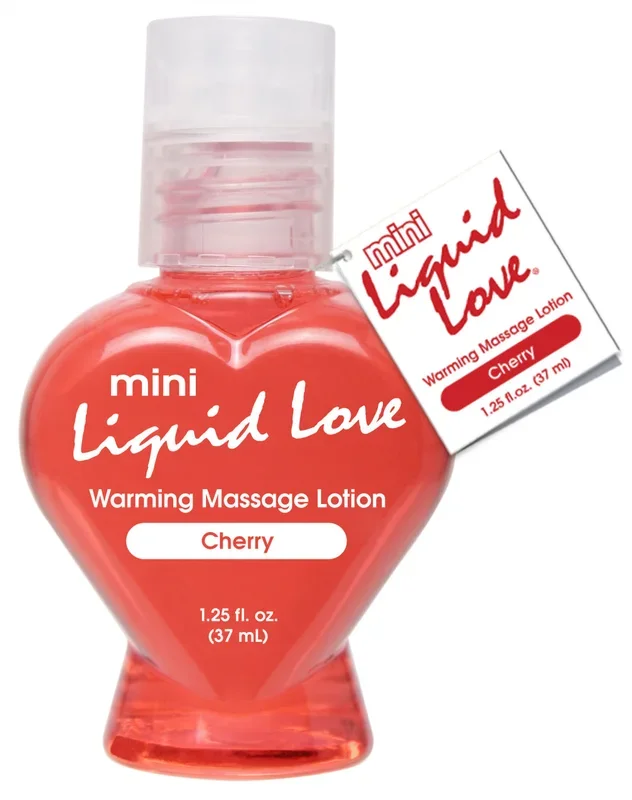 Mini Liquid Love Warming Massage Lotion Cherry
