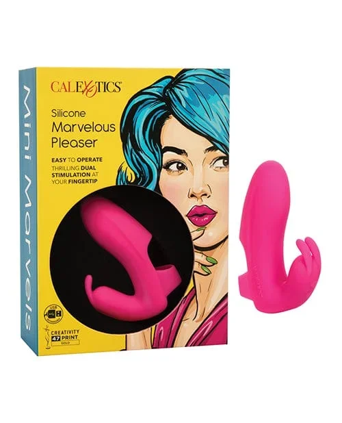 Mini Marvels Silicone Marvelous Pleaser – Pink
