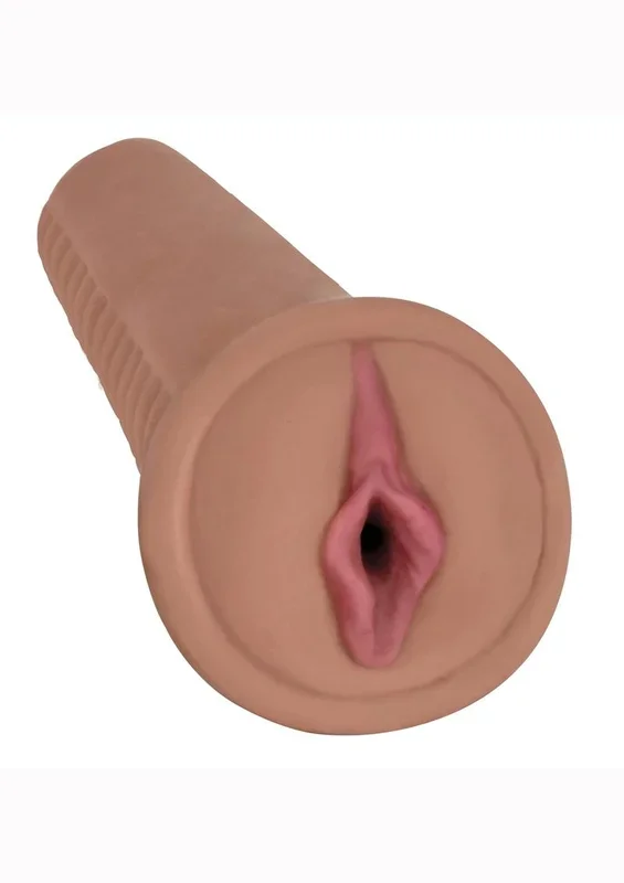 Mistress Jenna Vibrating Bioskin Dual Density Stroker – Pussy